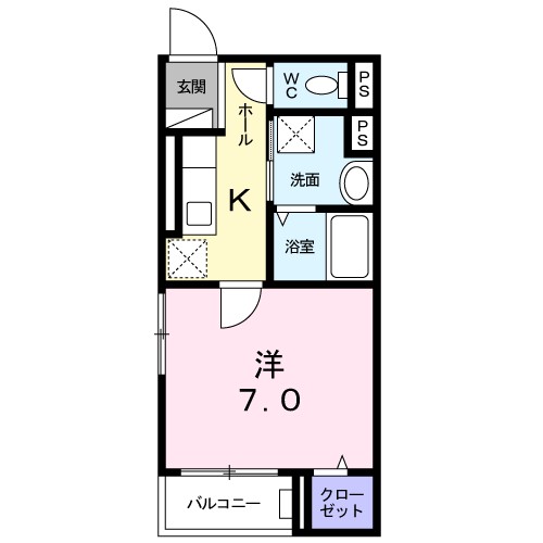 プロムナードメゾン　エヌアン 間取り