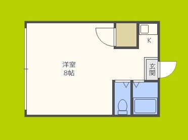 奥内土佐堀西マンション 間取り