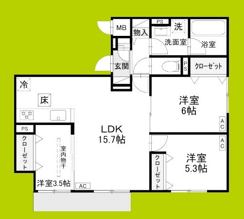 Lu CASA 間取り