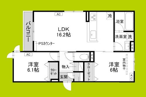Lu CASA 間取り