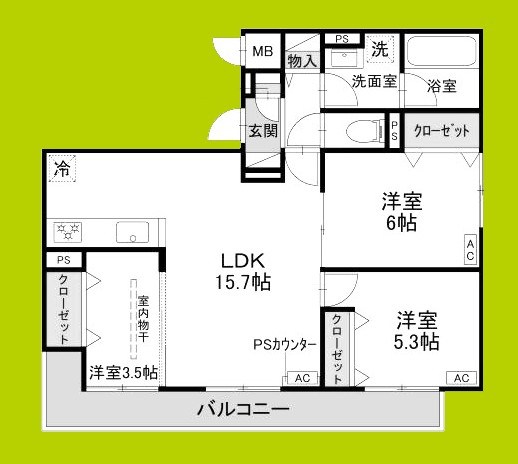 Lu CASA 間取り
