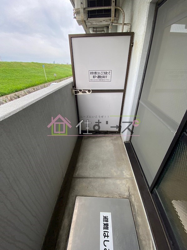 エスリード新大阪第6 ベランダ