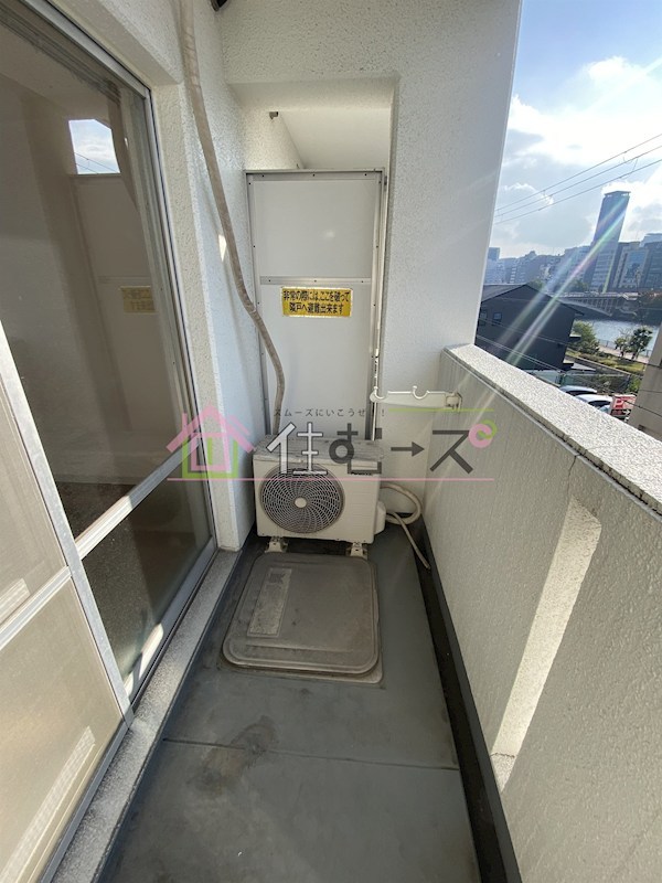 アイディール中之島 ベランダ