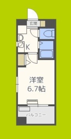 エステムコート大阪城北　天満の杜 間取り
