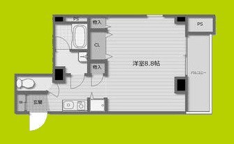 ゴックス南森町 間取り