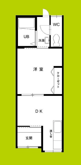 新森7丁目貸家 間取り