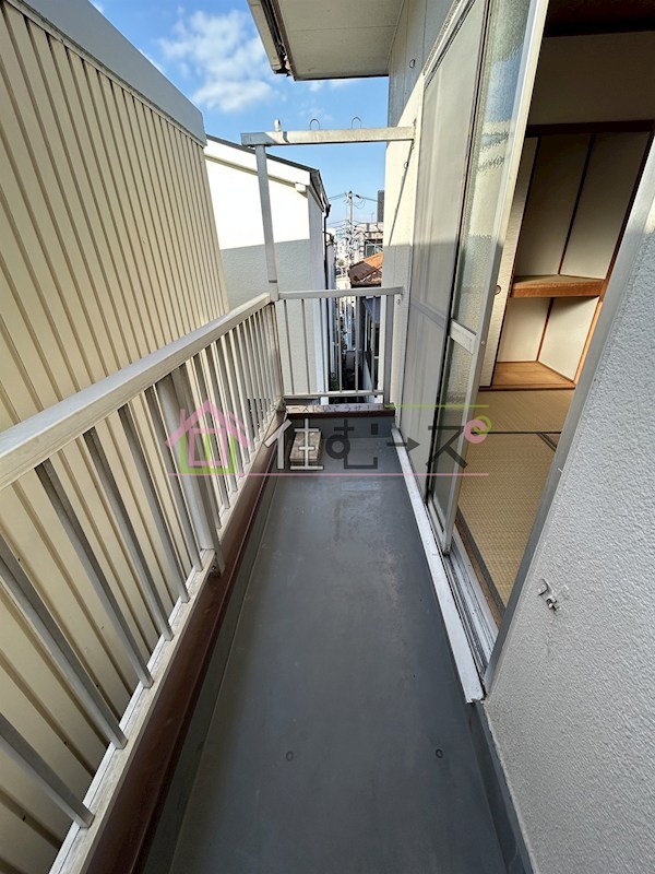 あさひマンション ベランダ