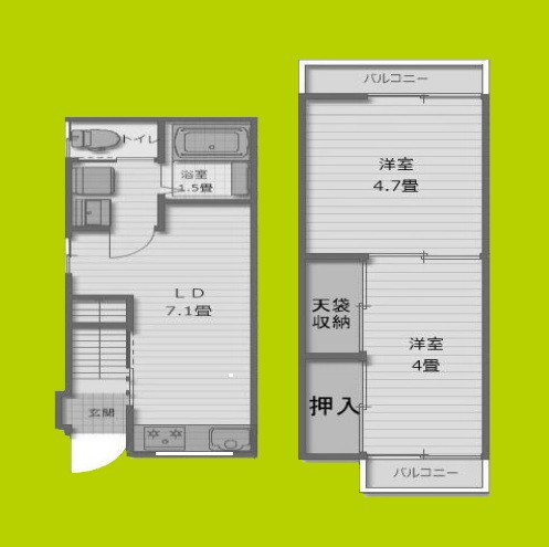 新大阪シティタウン 間取り