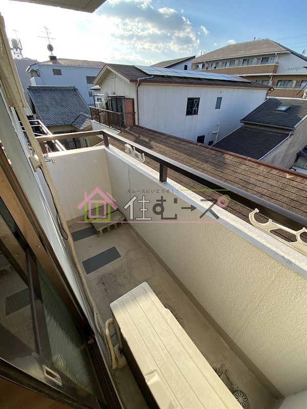 山口パレス ベランダ