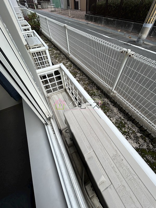 レジデンス さくら ベランダ