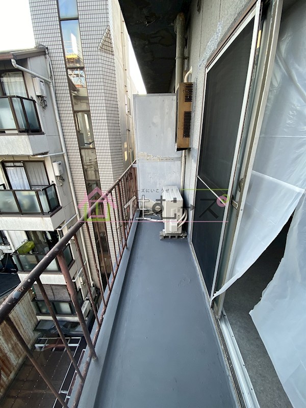 サンハイツ南館 ベランダ