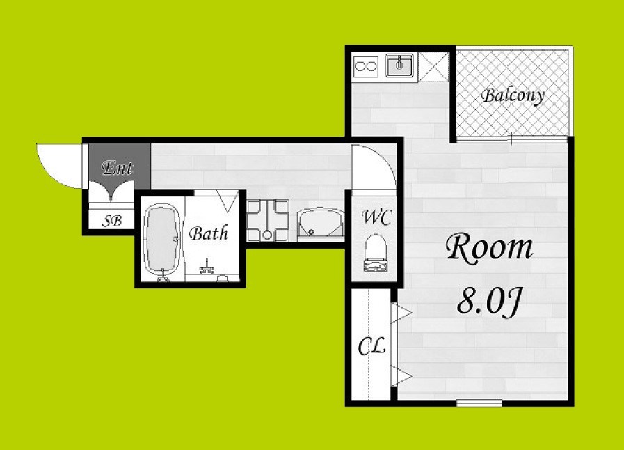 サンハイム下新庄 間取り