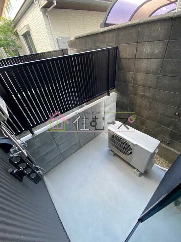 サンハイム下新庄 ベランダ