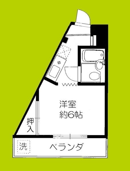 ハイツ瀬戸 間取り