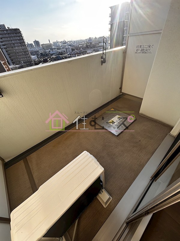 スプランディッドI ベランダ