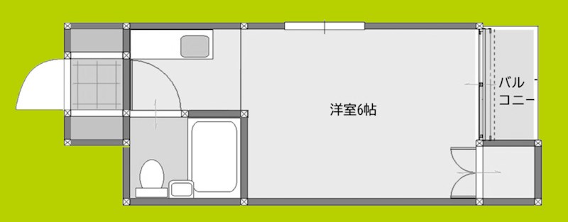 Bee2ハイツ 間取り