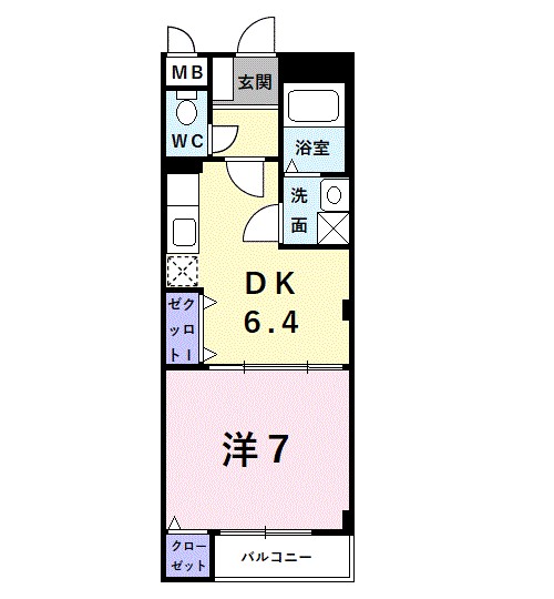 クレメント藤原 間取り