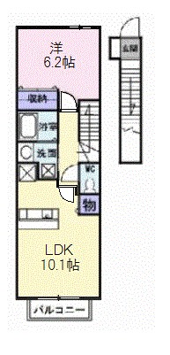 グリン　アベニューＡ 間取り