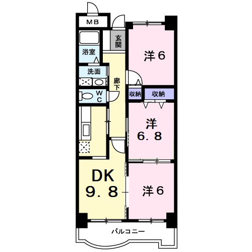 サンフローラ 間取り