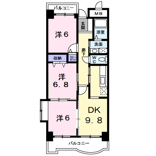 サンフローラ 間取り