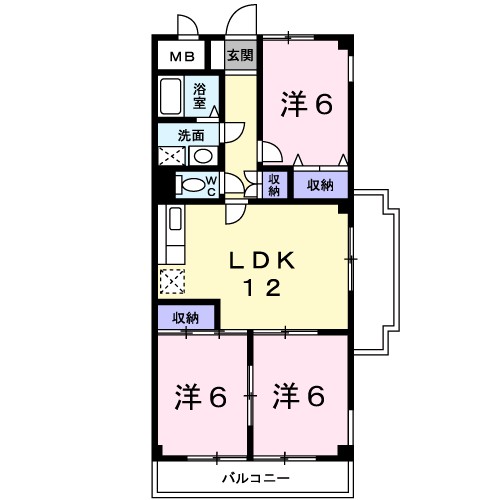 グランドゥール安倉 間取り