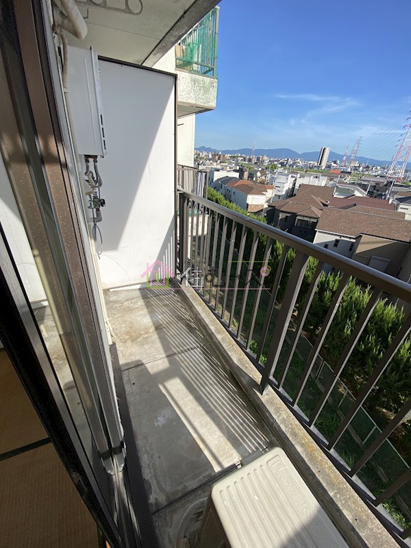 我孫子グランドハイツ ベランダ