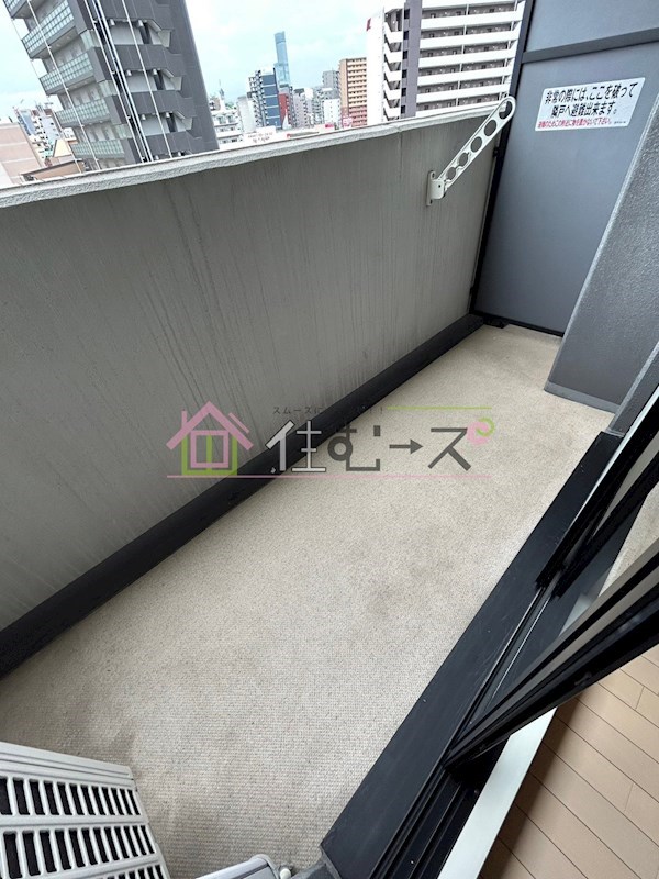 KDXレジデンス難波南 ベランダ