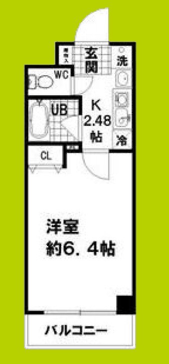 プレミアム新町Ⅲ 間取り