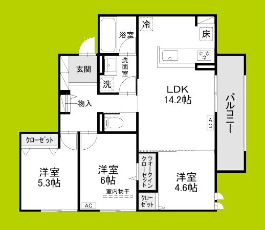 アドゥシール荘園 間取り