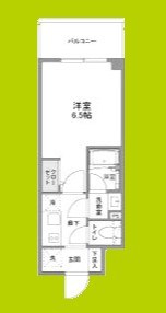 リヴェント難波ウエスト 間取り