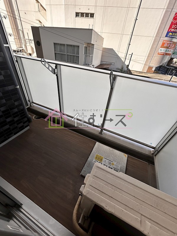 レオンコンフォート難波リオ ベランダ