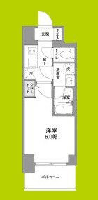 リヴェント難波ウエスト 間取り