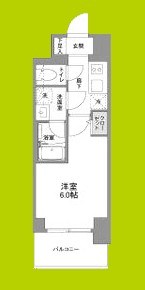 リヴェント難波ウエスト 間取り