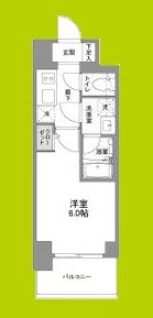 リヴェント難波ウエスト 間取り