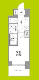 リヴェント難波ウエスト 間取り
