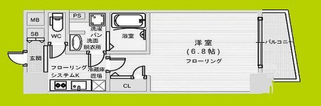 エスリード阿波座ノースプレイス 間取り