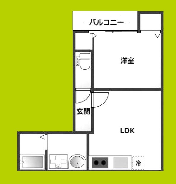 Blanc　Court　Nagase 間取り