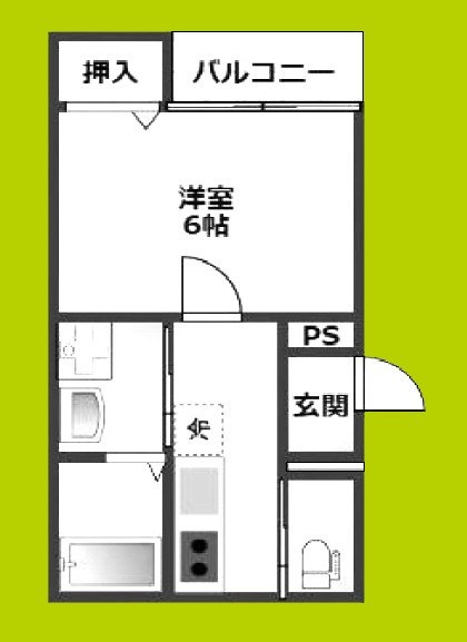 Blanc　Court　Nagase 間取り