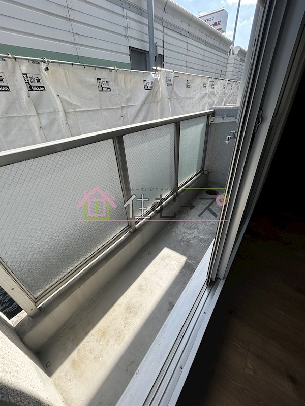 ビラアツミ ベランダ