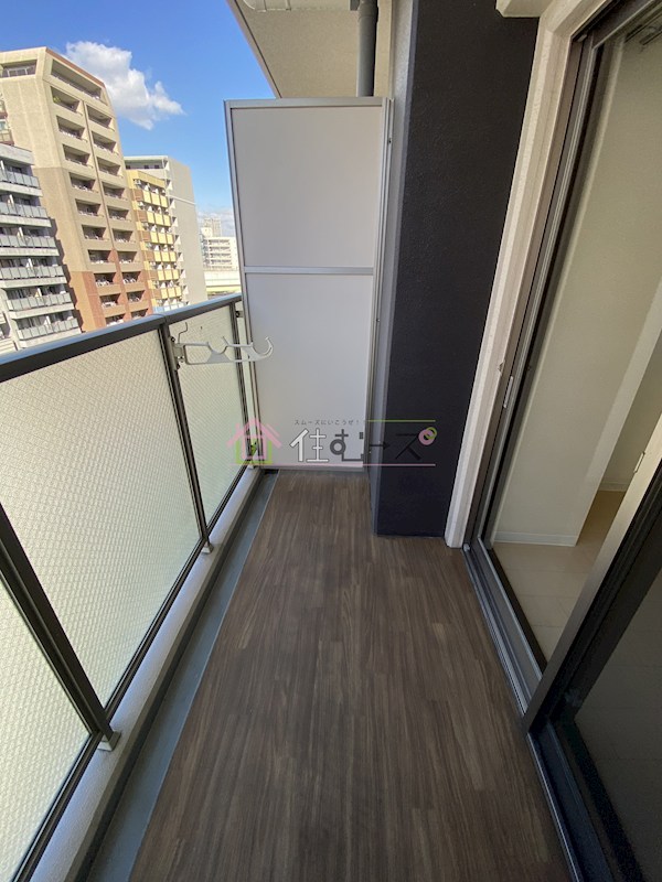 エステムコート阿波座プレミアム ベランダ