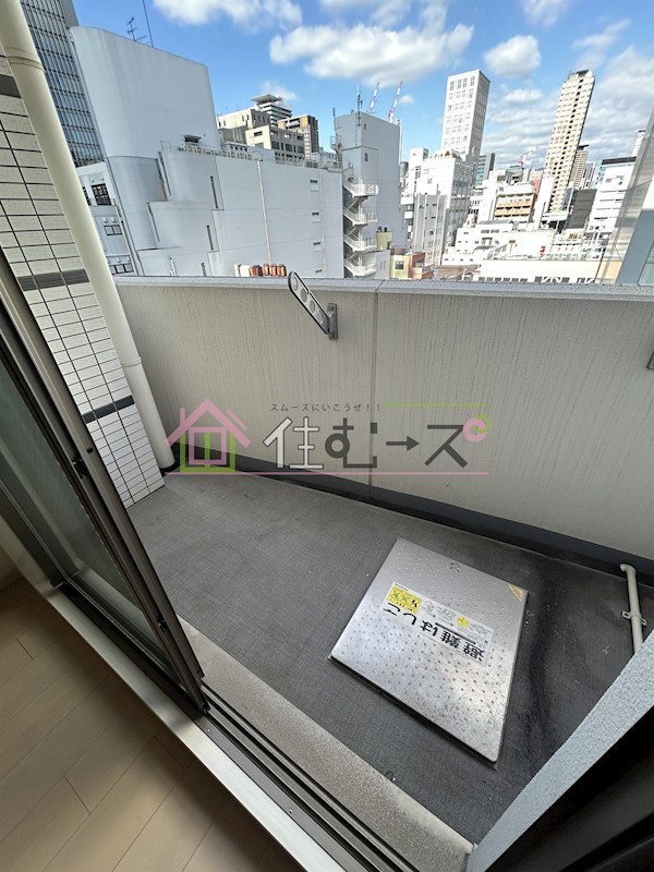 アドバンス心斎橋ラシュレ ベランダ