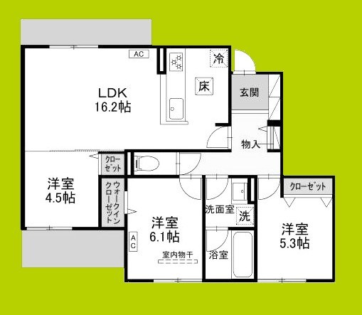 アドゥシール荘園 間取り