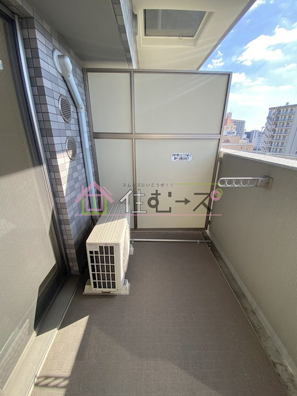 エスリード阿波座シティーウエスト ベランダ