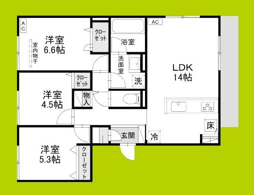 アドゥシール荘園 間取り