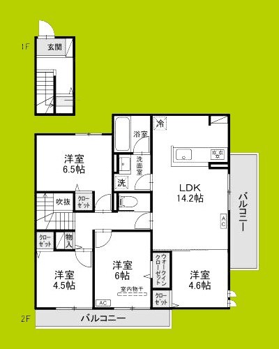 アドゥシール荘園 間取り