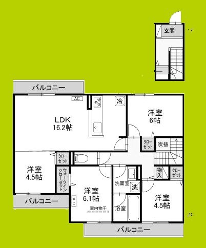 アドゥシール荘園 間取り