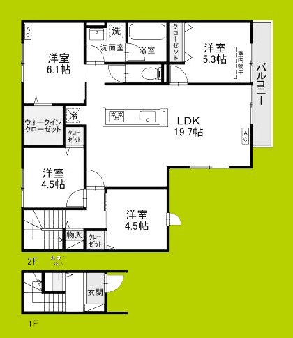 アドゥシール荘園 間取り