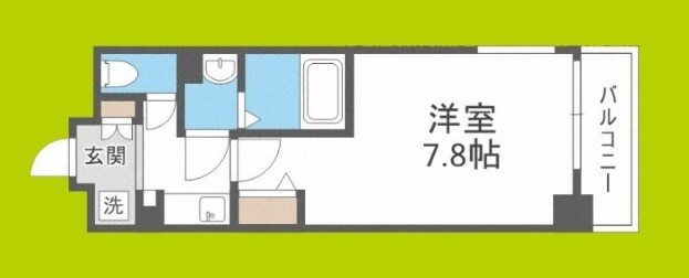 エイペックス松屋町ヴァンデュール 間取り