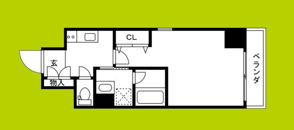 フォーチュン松屋町 間取り