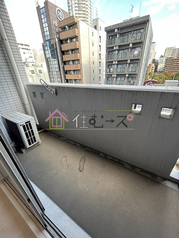フォーチュン松屋町 ベランダ